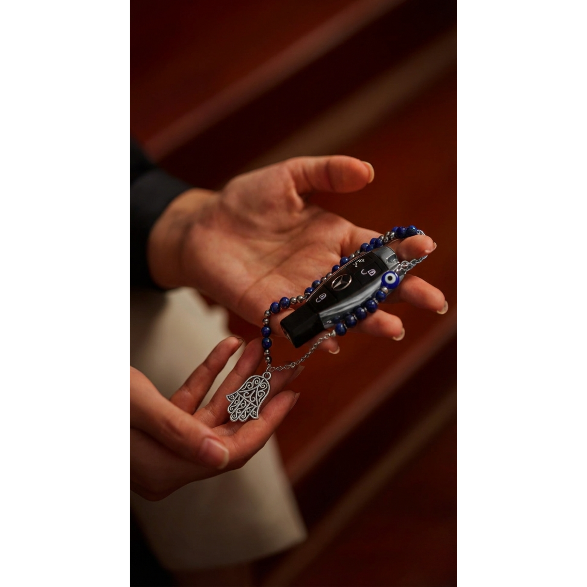 Car Key Chain – Khamsa | خمـسة - KADOH
