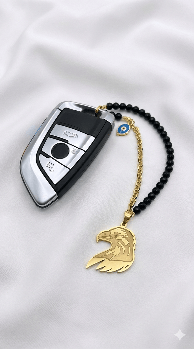 Shaheen Keychain – Premium Falcon Pendant