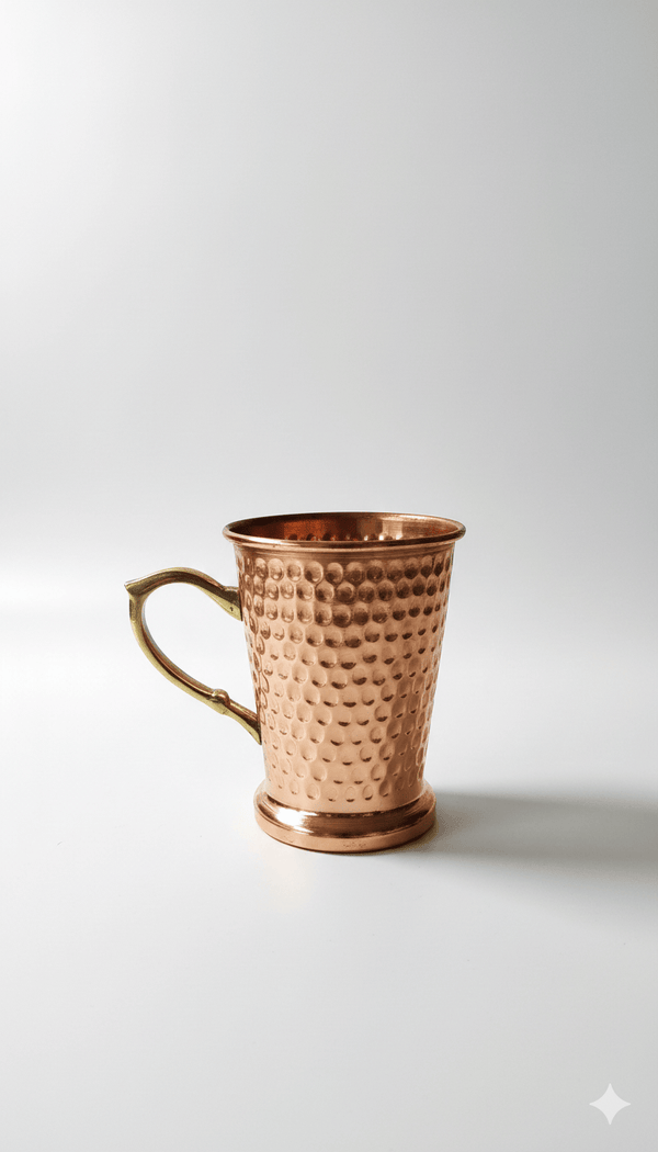 Handcrafted Hammered Copper Cup - KADOH